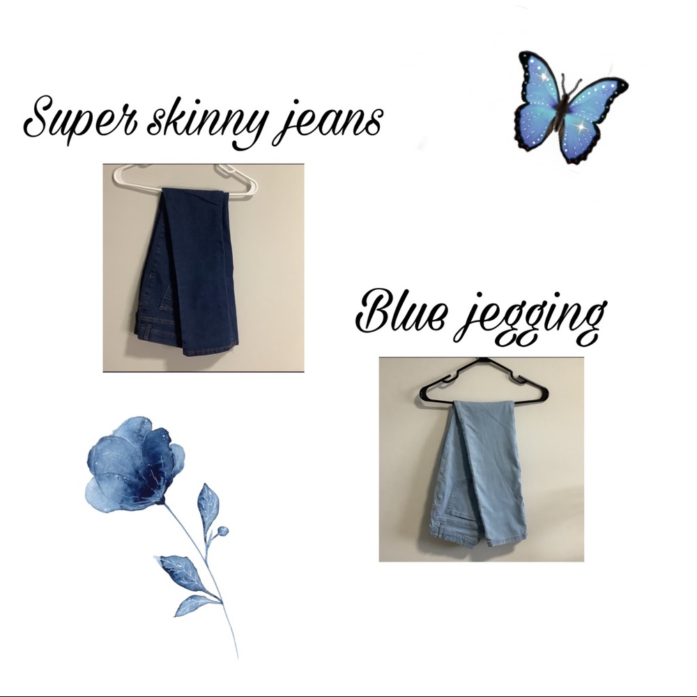 2 girls jeans for $18